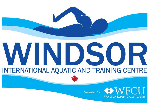 Logo for Windsor International Aquatic and Training Centre Presented by WFCU Credit Union